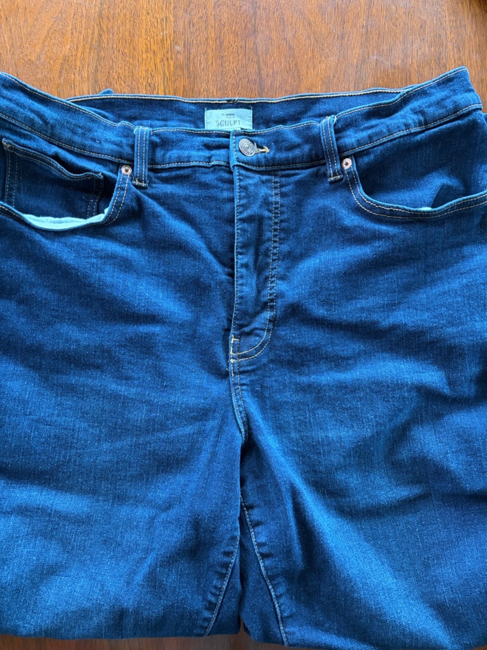Maurice’s women’s Sculpt Dark Blue Stretch Jeans size 18 - Picture 4 of 4